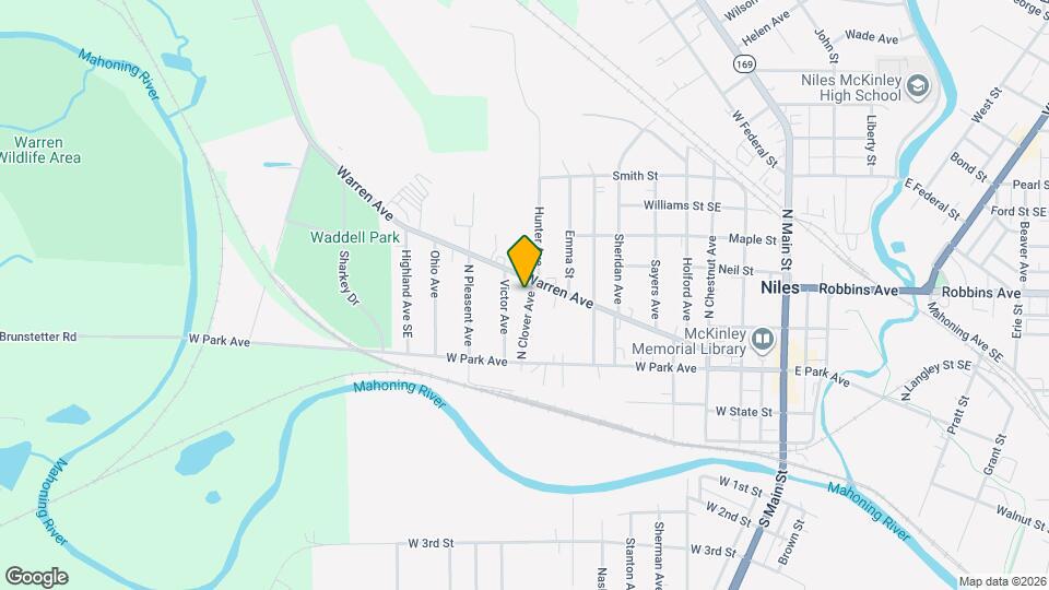 112 N Clover Ave Map and Location Details