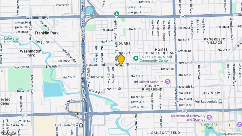 535 NW 15th Ter Map and Location Details