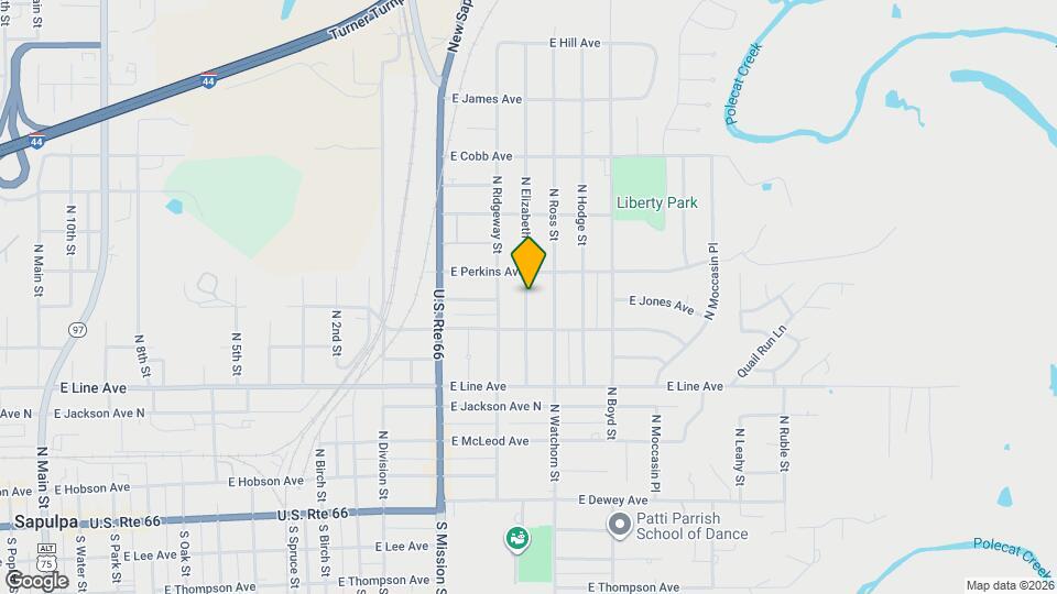 517 N Elizabeth St Map and Location Details