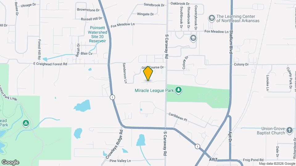 2208 Hurst Ln Map and Location Details