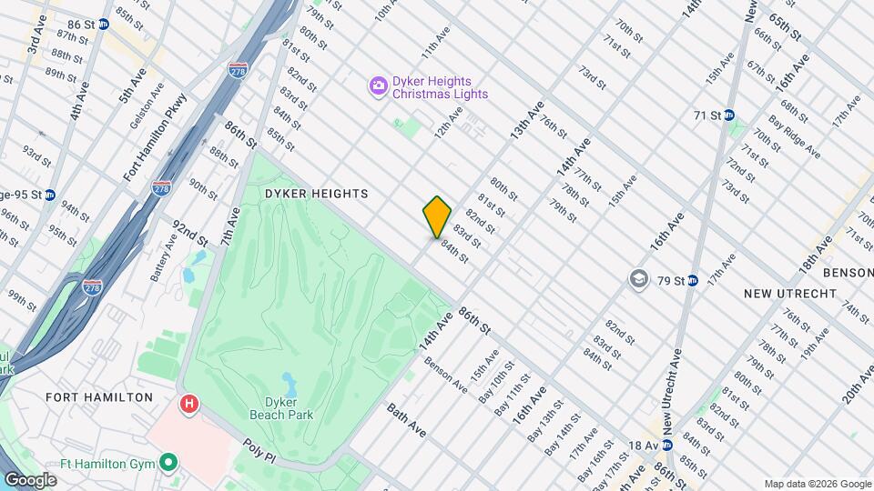 1310 84th St Map and Location Details