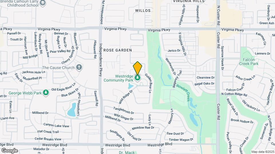 9625 Starfire Dr Map and Location Details