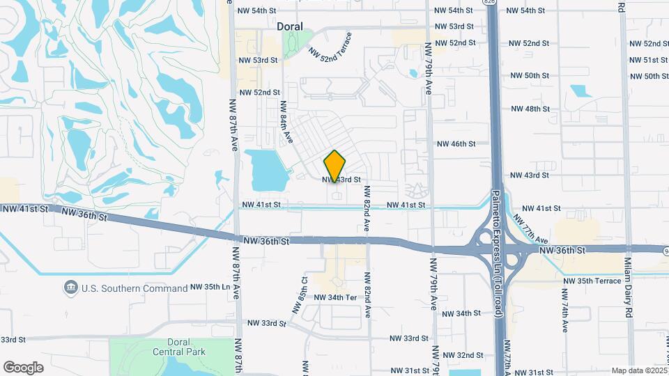4239 NW 83rd Path Map and Location Details