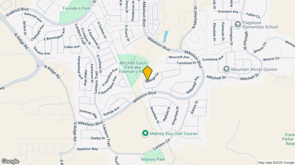 5964 Raleigh Cir Map and Location Details