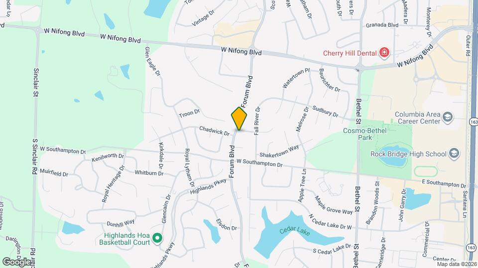 1008 Royal Birkdale Dr Map and Location Details