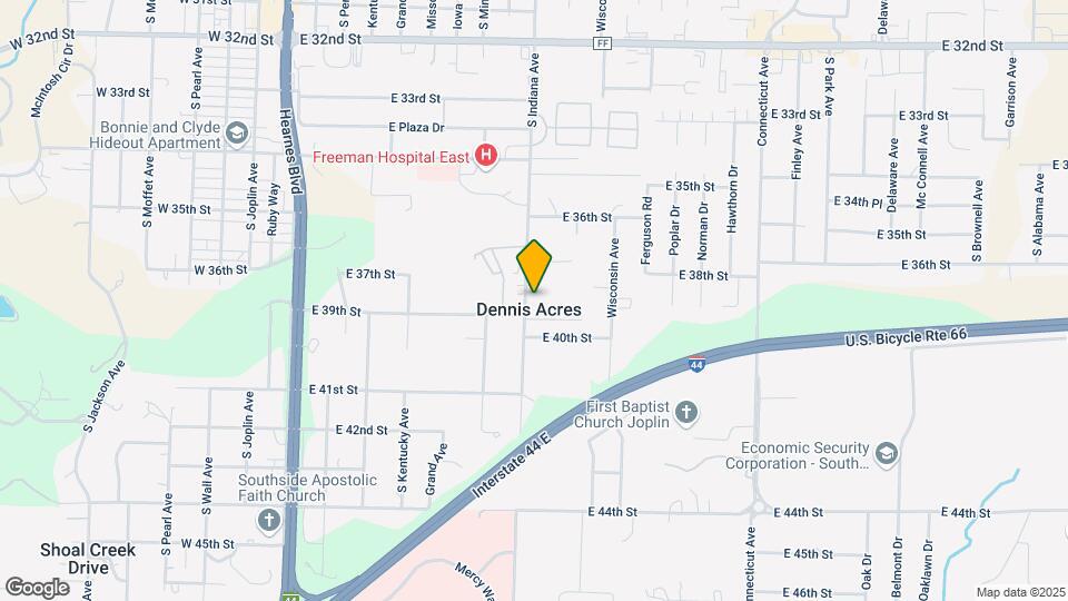 3821 S Indiana Ave Map and Location Details