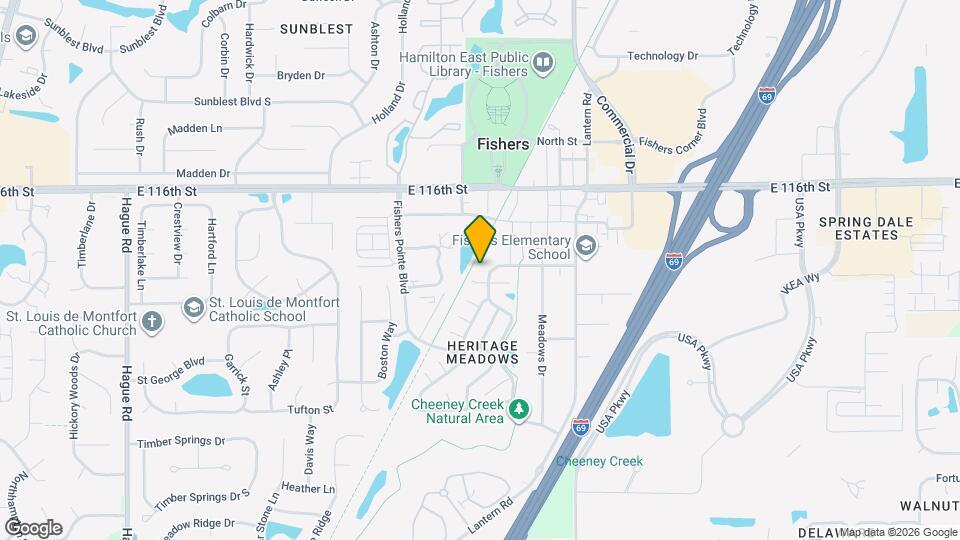 8514 Morgan Dr Map and Location Details