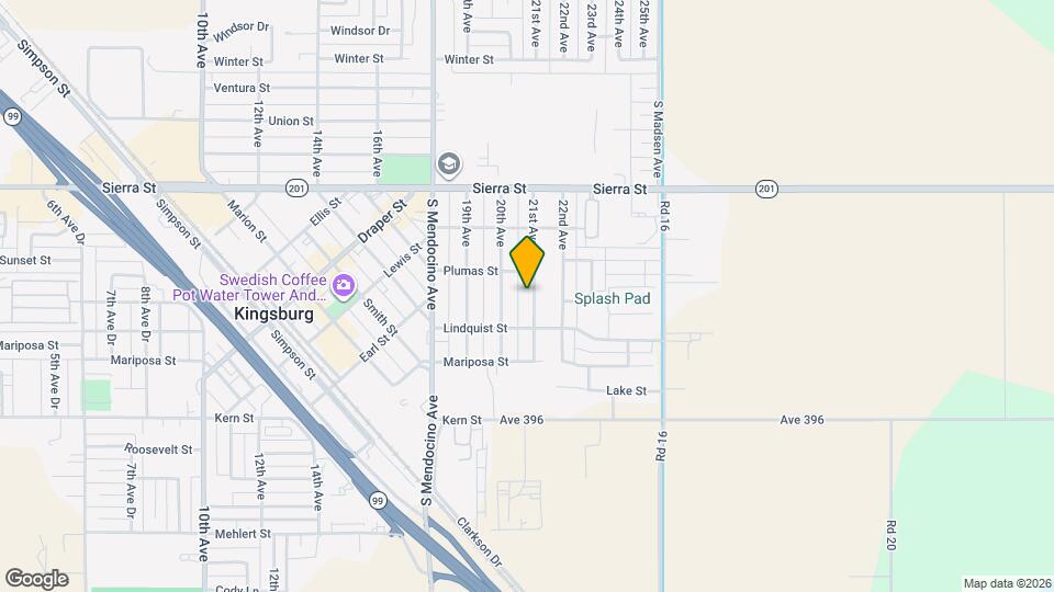 1533 21st Ave Map and Location Details