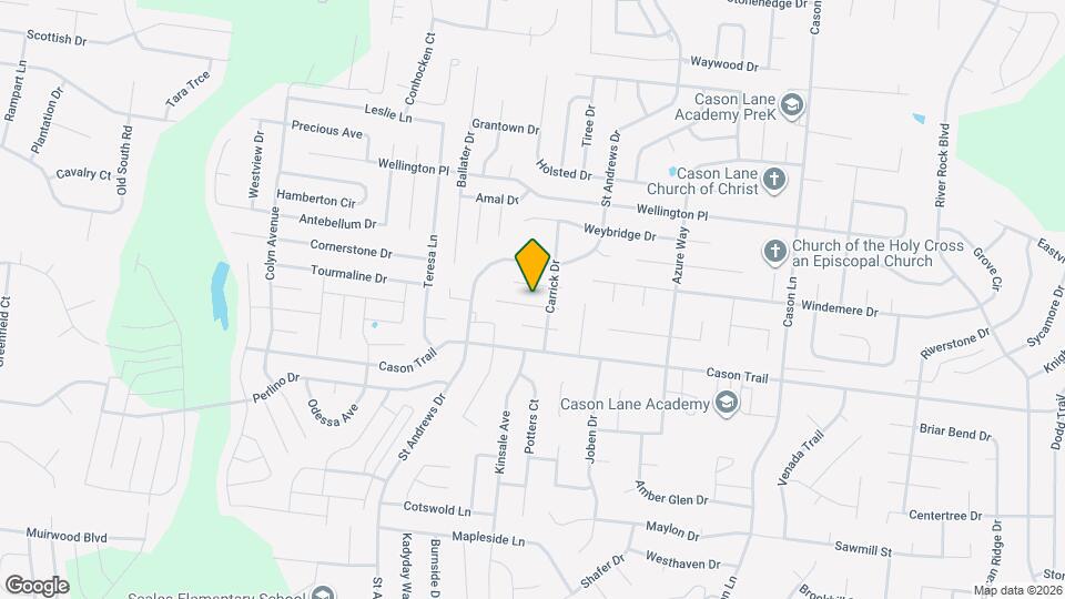 3112 Sherborne Ct Mapa y Detalles de la Ubicación