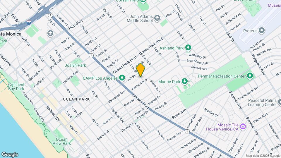 2822 11th St Map and Location Details