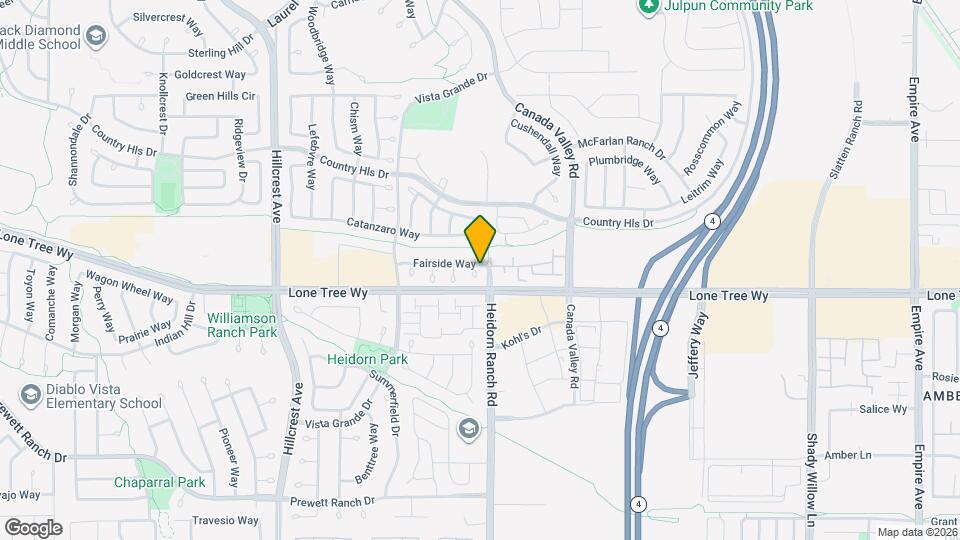 5346 Fairside Way Map and Location Details