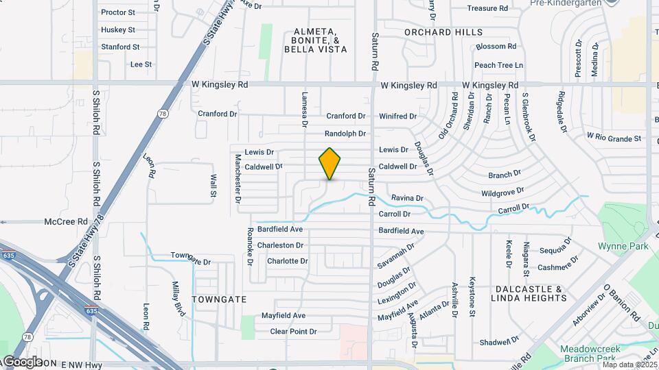 1518 McDonald Dr Map and Location Details