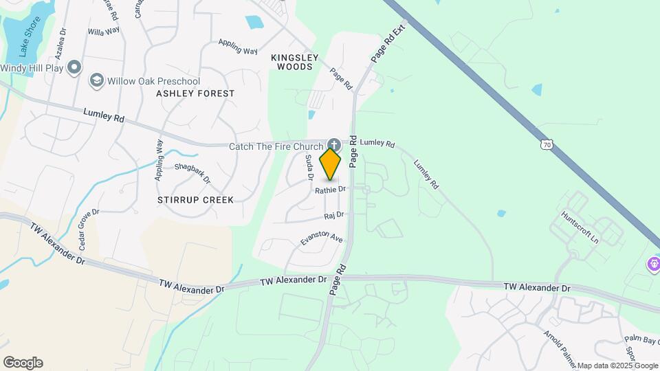 2005 Rathie Dr Map and Location Details