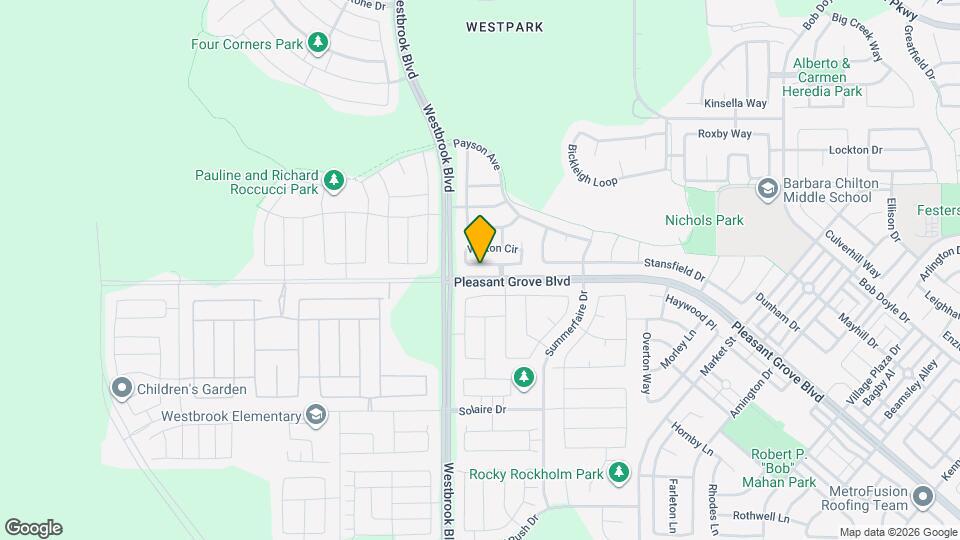 3033 Welton Cir Map and Location Details