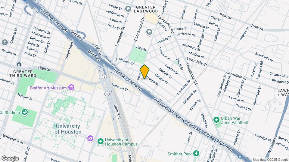 1415 Lombardy St Map and Location Details