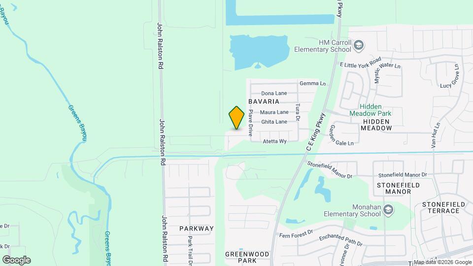 12135 Pia Drive Map and Location Details