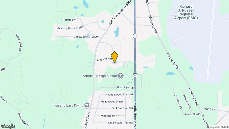 95 Walenda Dr NW Map and Location Details