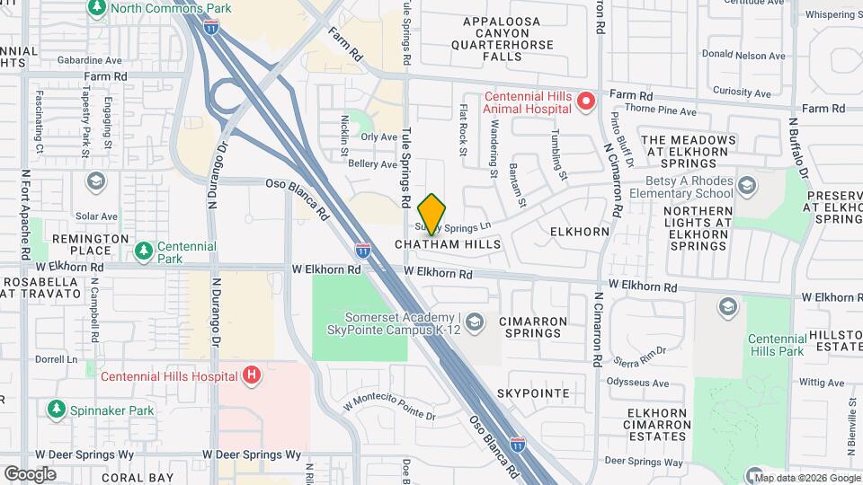 8329 W Wildwood Glen Dr Map and Location Details