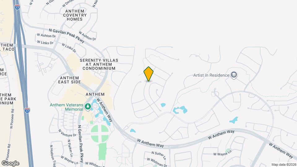 42020 N Moss Springs Rd Map and Location Details