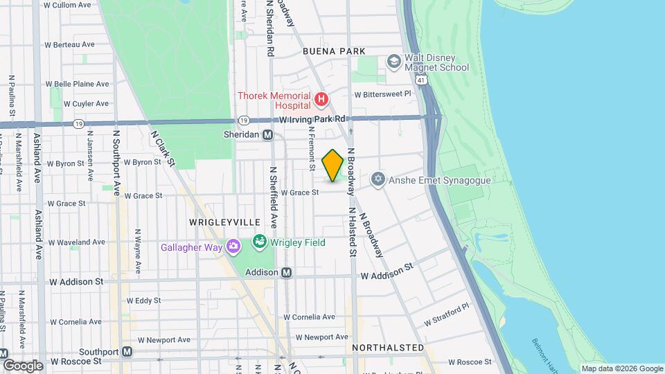 826 W Grace St, Unit 602 Mapa y Detalles de la Ubicación