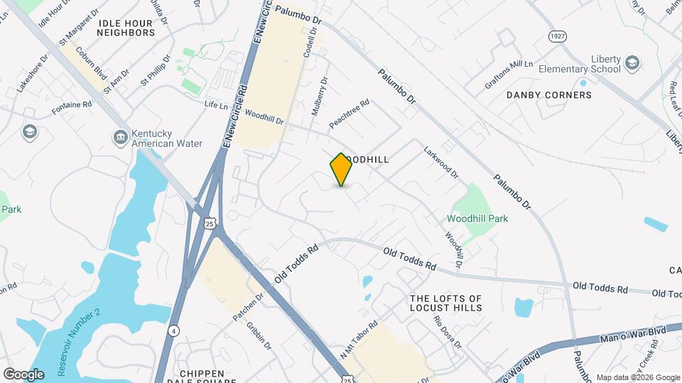 215 Hedgewood Ct Map and Location Details