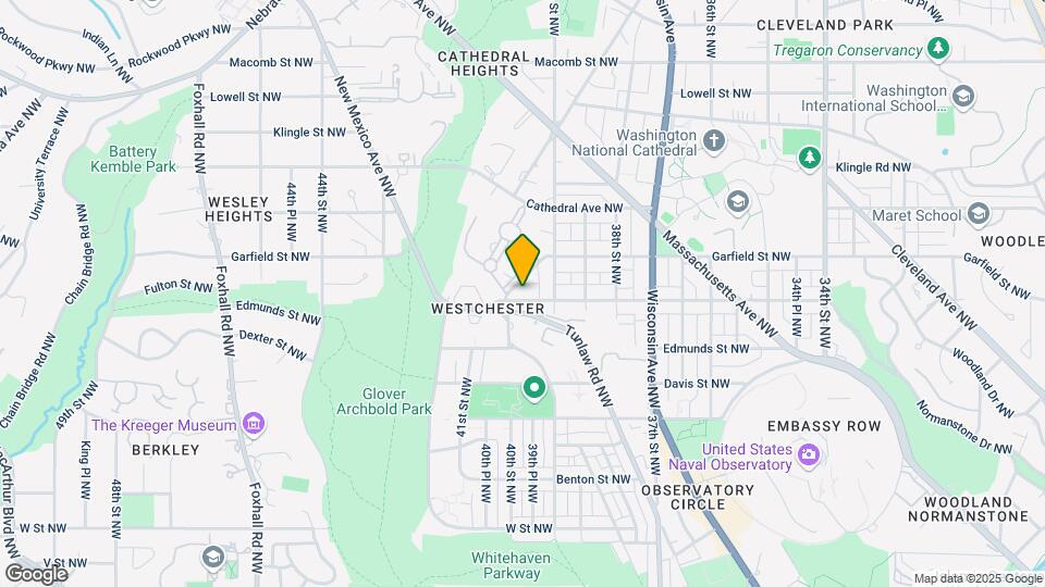 3925 Fulton St Nw Map and Location Details