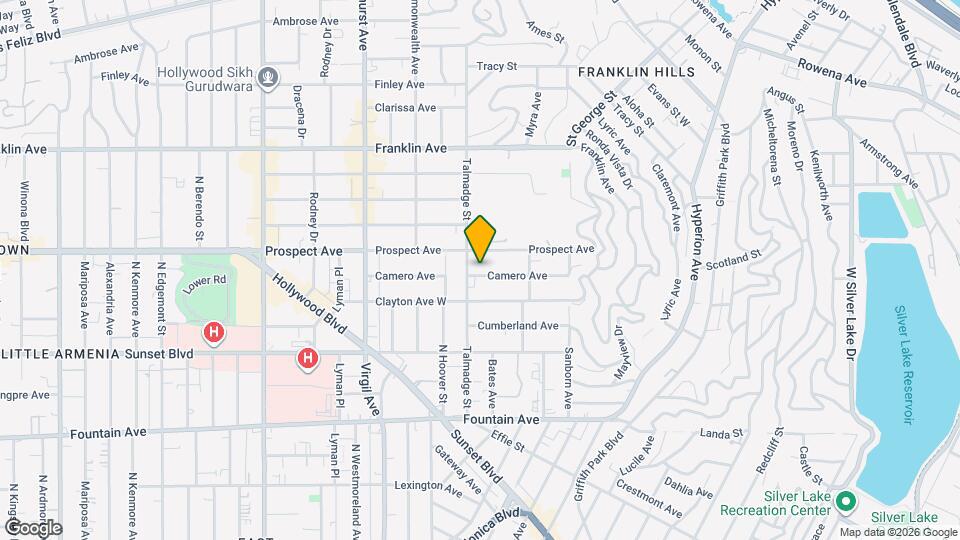 4215 Camero Ave Map and Location Details