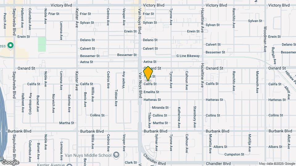 14431 1/2 Califa St, Unit 14431 1.5 Map and Location Details