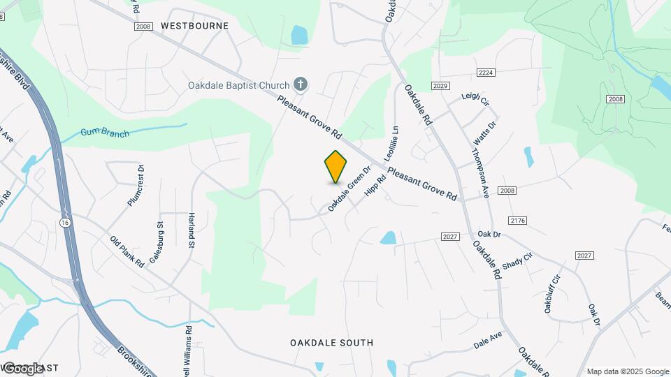6209 Foster Brook Dr Map and Location Details