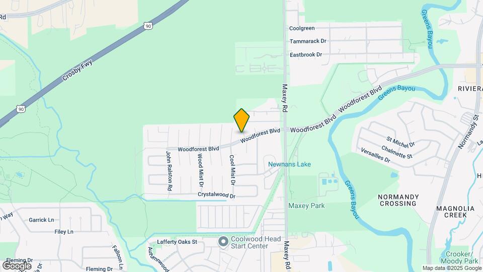 12115 Wood Forest Dr Map and Location Details