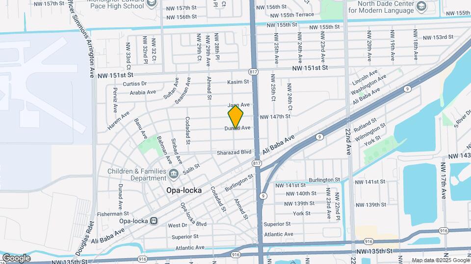 1300 Dunad Ave Map and Location Details