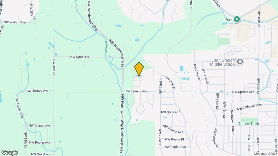 2519 NW Spruce Cone Ln Map and Location Details
