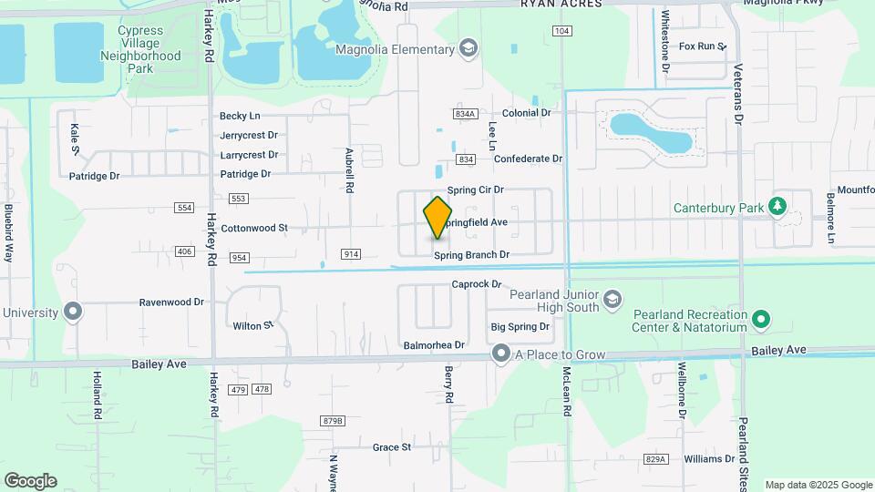 4009 Spring Forest Dr Map and Location Details