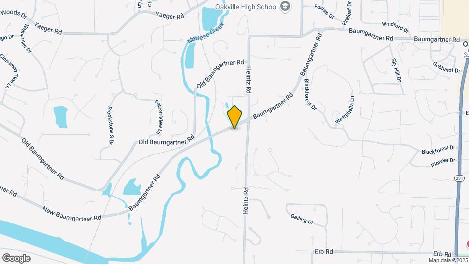 3644 Baumgartner Rd Mapa y Detalles de la Ubicación