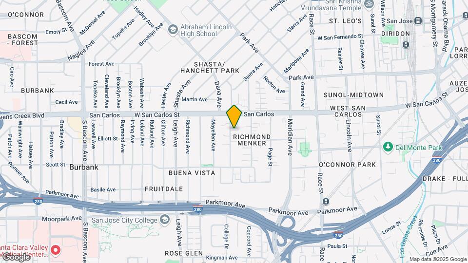 324 S Buena Vista Ave Map and Location Details