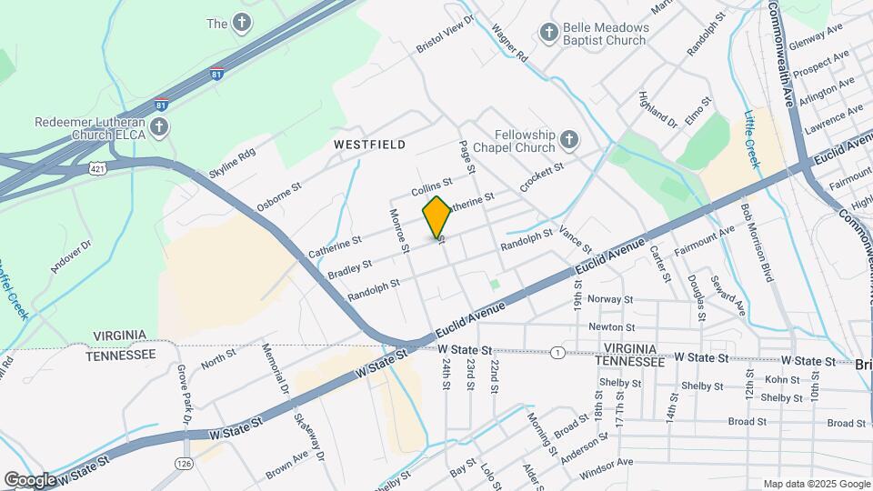 360 Floyd St Map and Location Details