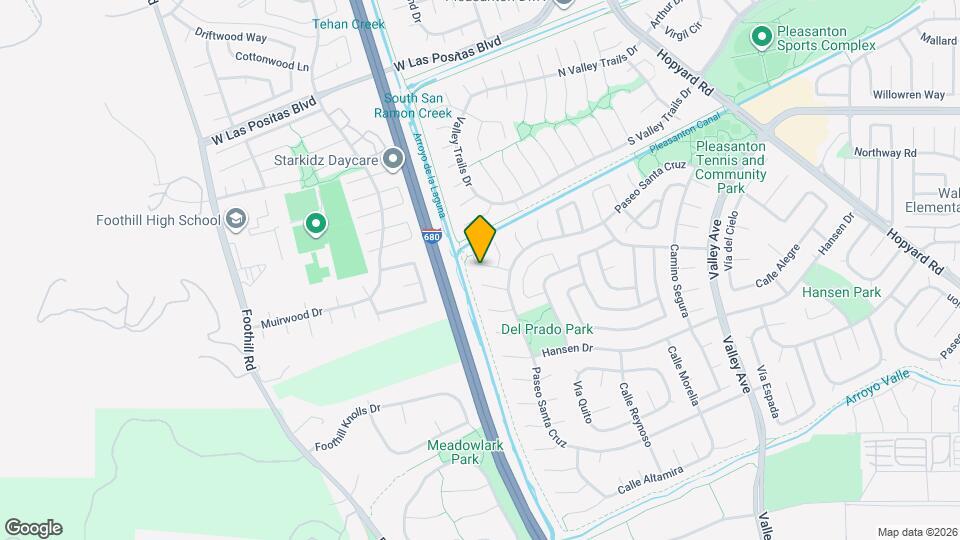 6828 Corte de Flores Map and Location Details