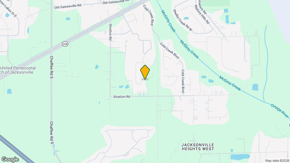 2842 Taylor Hill Dr Mapa y Detalles de la Ubicación