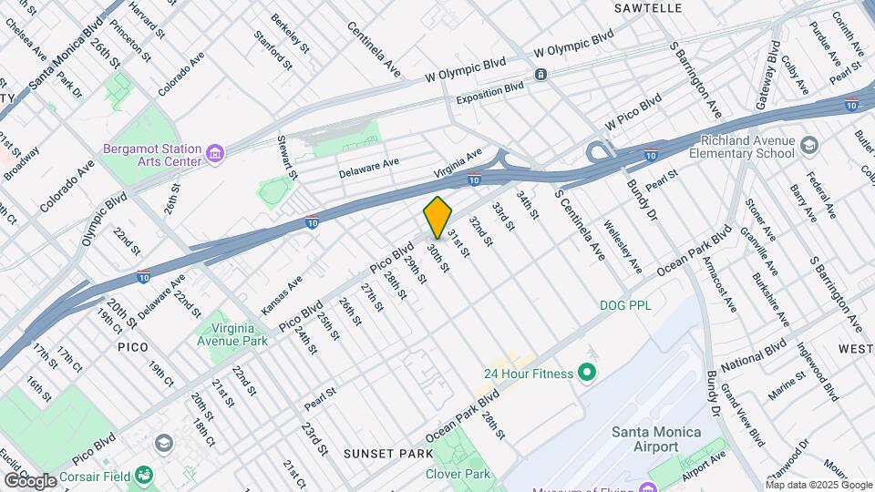 2255 30th St Mapa y Detalles de la Ubicación
