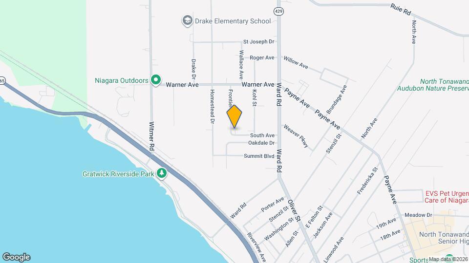 308 Frontier Ave North Tonawanda NY Apartments and Nearby North