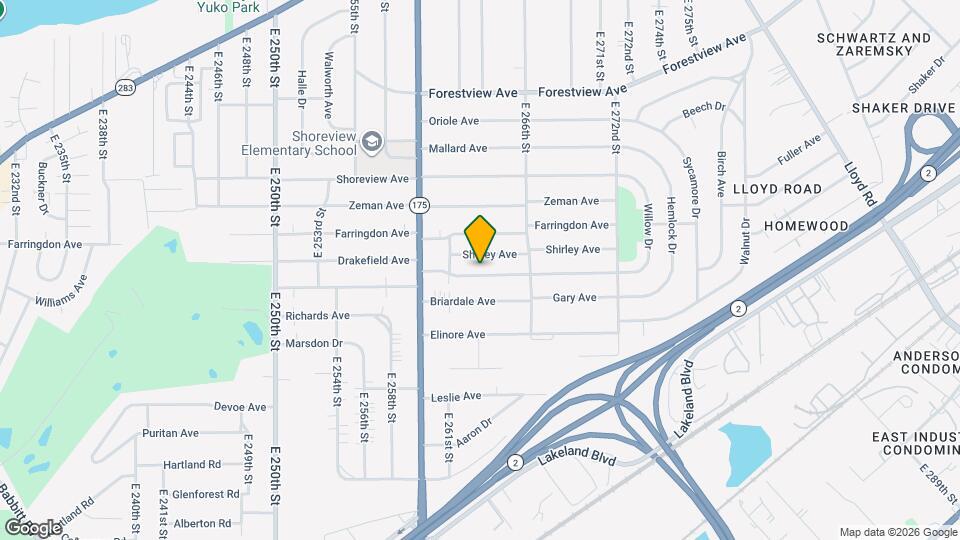 26381 Drakefield Ave Map and Location Details
