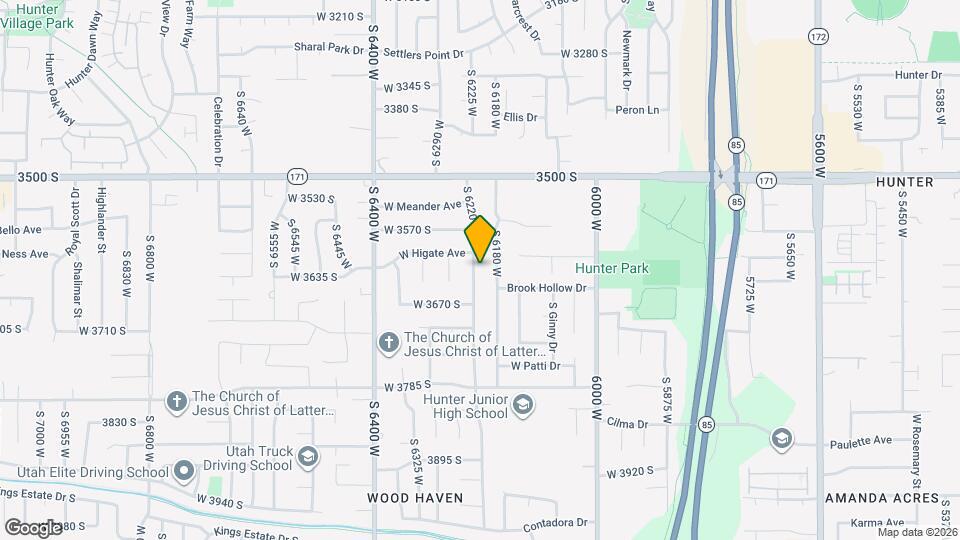 3621 Chatterleigh Rd Map and Location Details