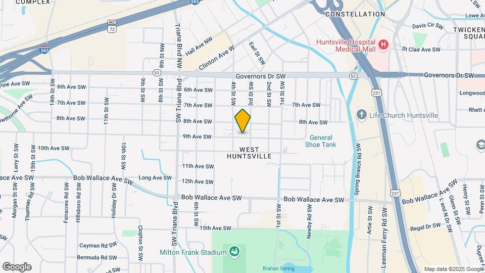 2806 9th Ave SW Mapa y Detalles de la Ubicación