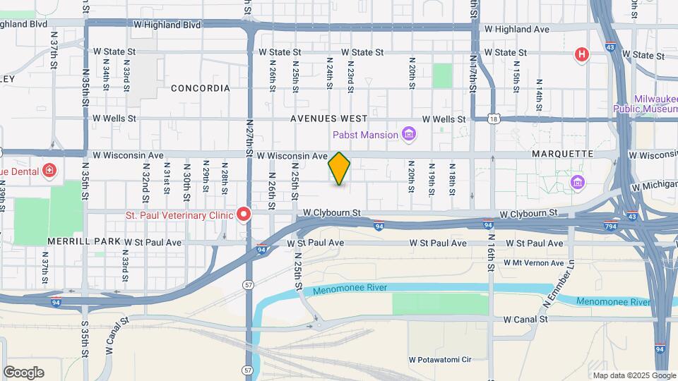 2319 W Michigan St Mapa y Detalles de la Ubicación