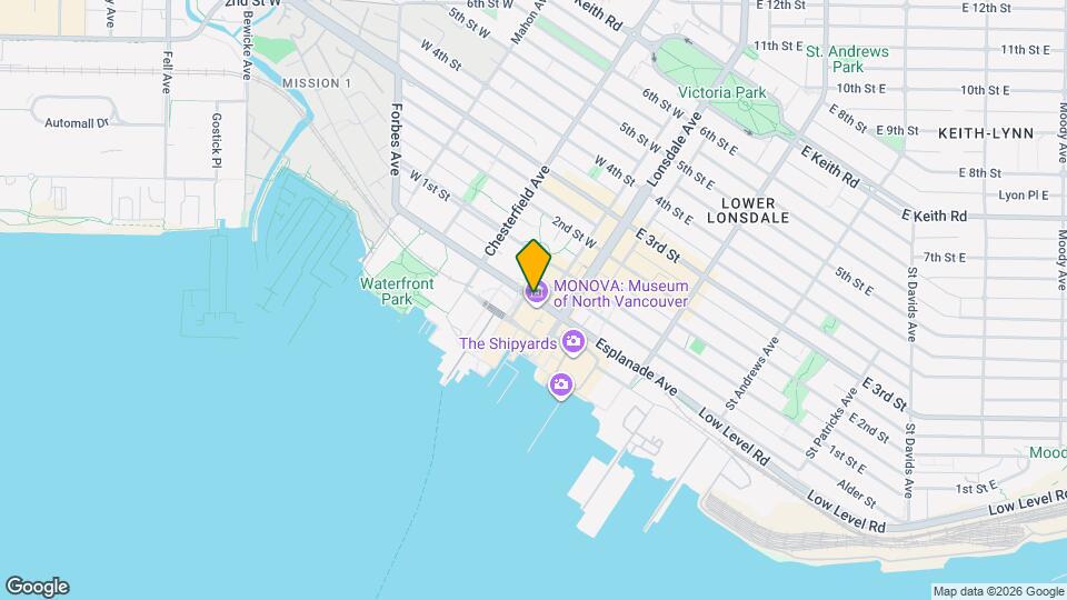 168e Esplanade Ave Map and Location Details