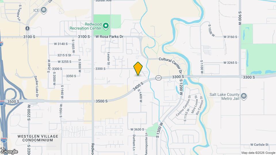 1415 W 3350 S Map and Location Details