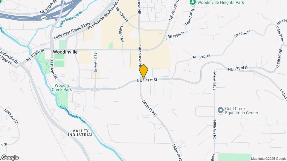 142700 NE 171st St Map and Location Details