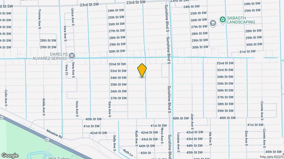 3203 34th St SW Map and Location Details