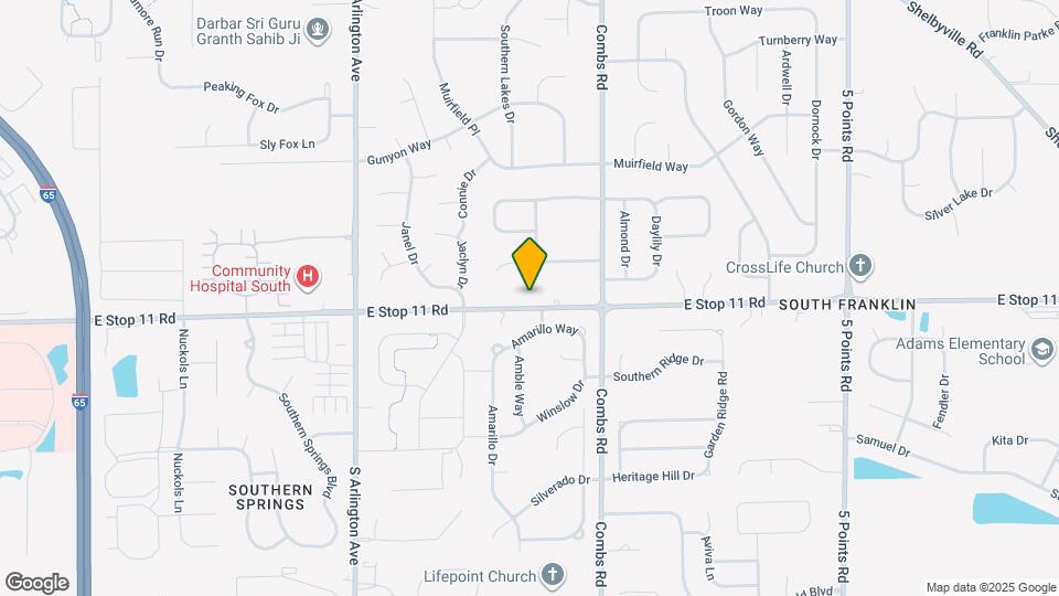 6328 E Stop 11 Rd Map and Location Details