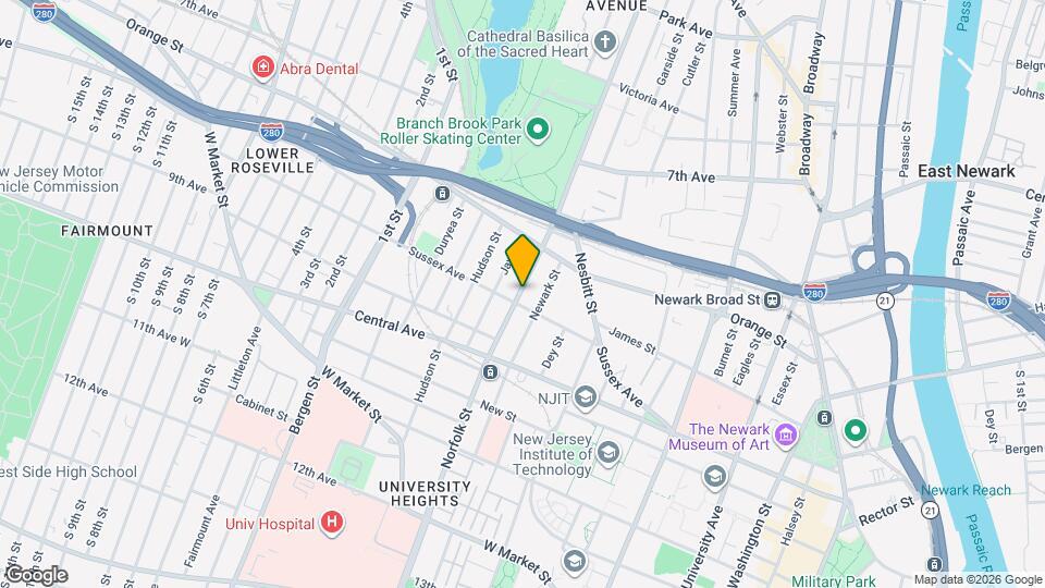 42 Norfolk St Map and Location Details